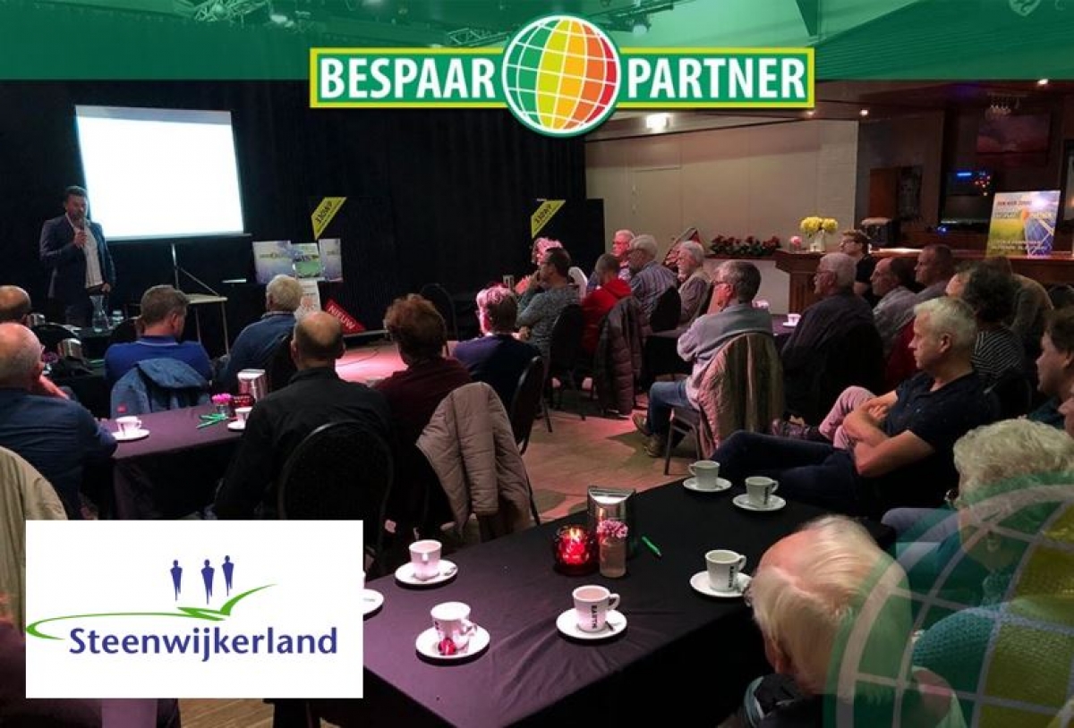 BespaarPartner Informatieavond 16 december ism gemeente Steenwijkerland