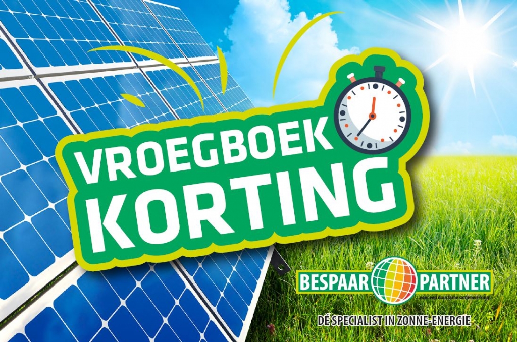 ACTIE // VROEGBOEKKORTING!